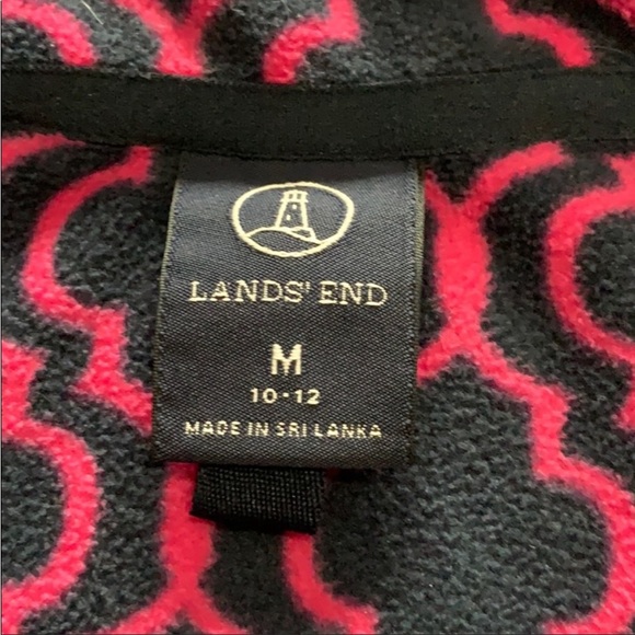 LANDS END Quarter Zip Pullover - Picture 4 of 8